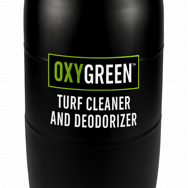 OxyGreen 55-gallon drum pet odor eliminator and stain remover.