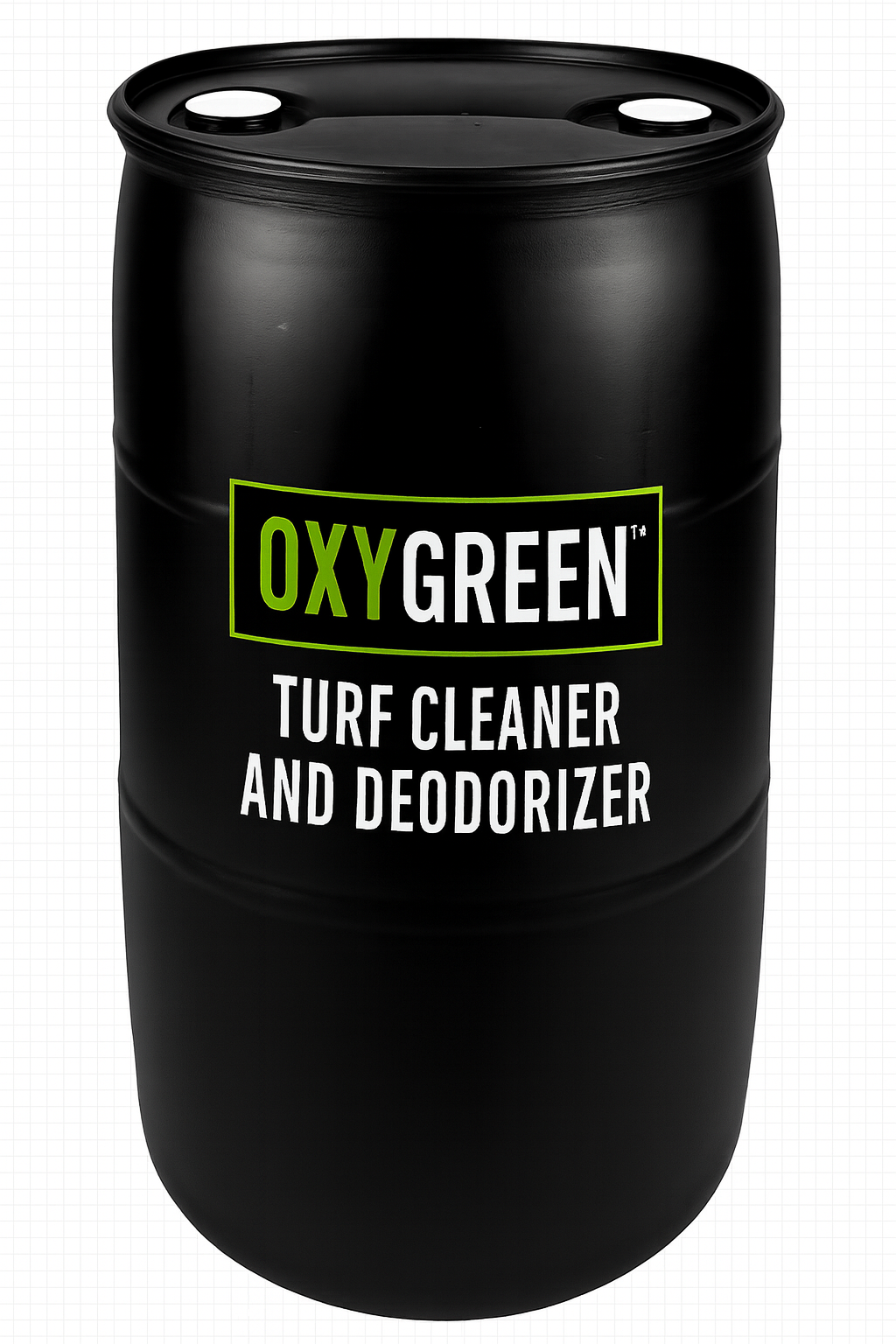 OxyGreen 55-gallon drum pet odor eliminator and stain remover.