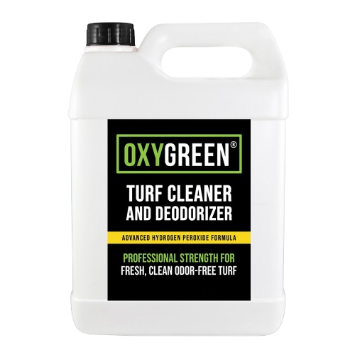 OxyGreen one-gallon turf cleaner and deodorizer for artificial turf